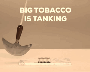 Tobacco stocks down about 20% this year already!