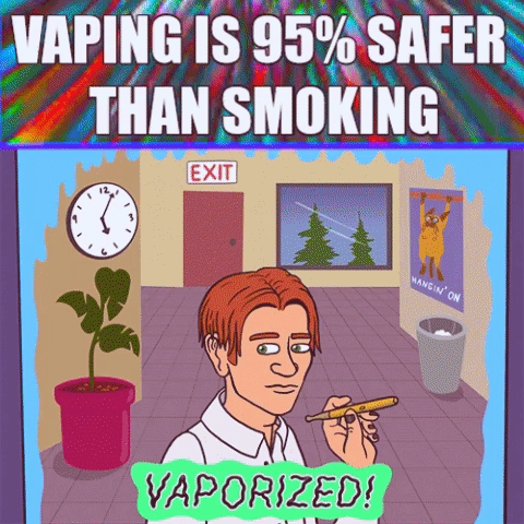 Just where did the vaping is 95% safer fact originate?