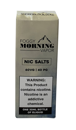 Emerald City Foggy Morning Vapor Nic Salt $9.99