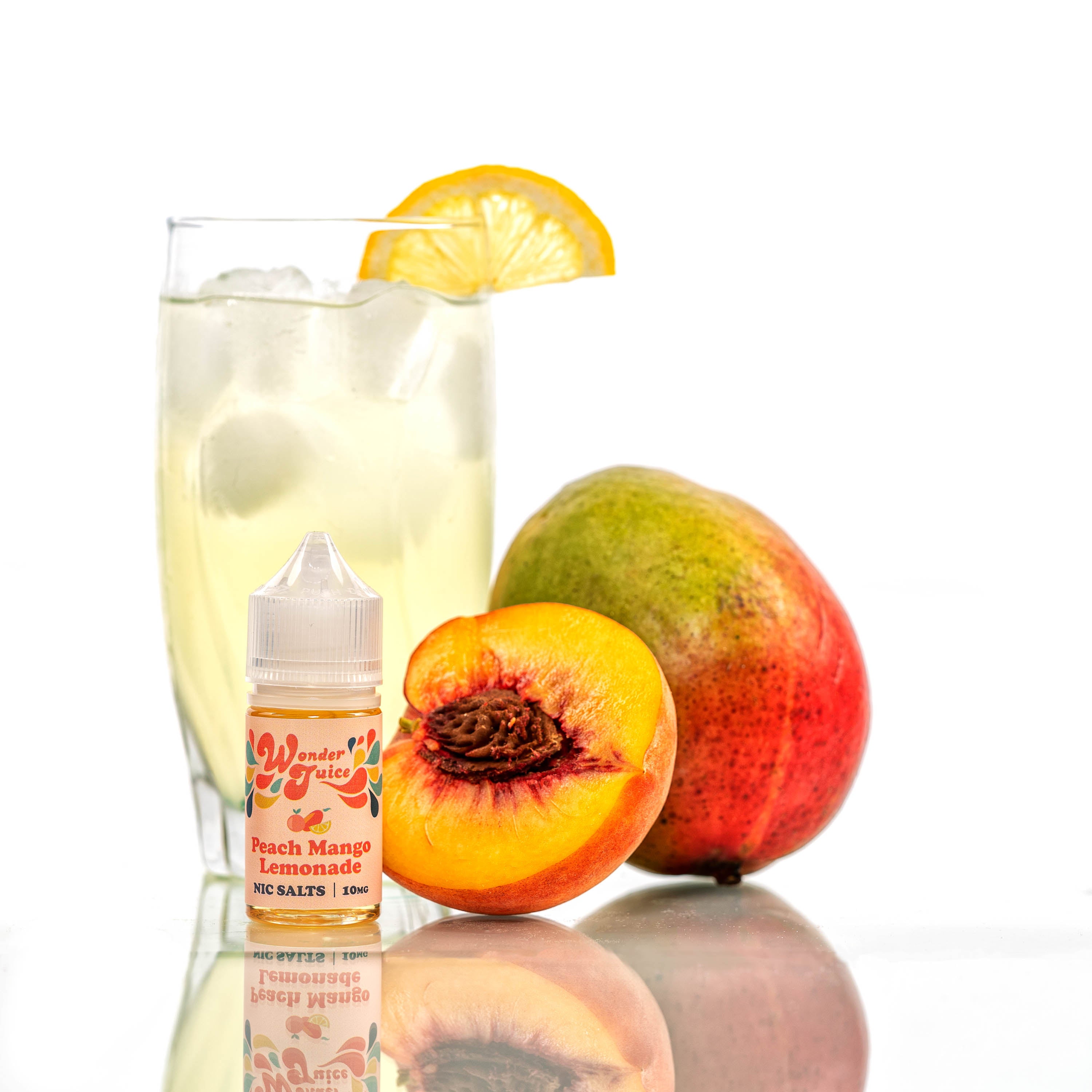 Peach Mango Lemonade Wonder Juice Nic Salts